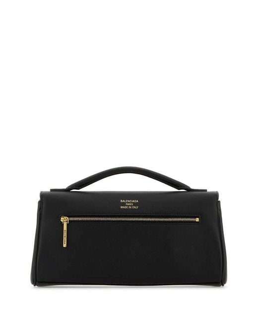 Balenciaga Black Bel Air Small Clutch Bag
