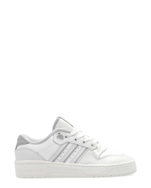 Adidas Originals White Rivalry Low-top Sneakers