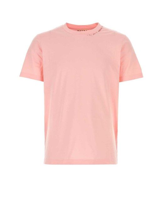 Marni Pink T-Shirt for men
