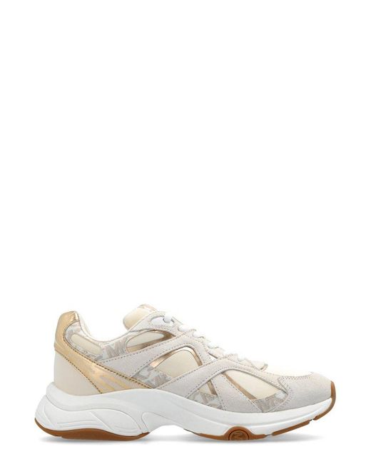 michael kors logo sneakers