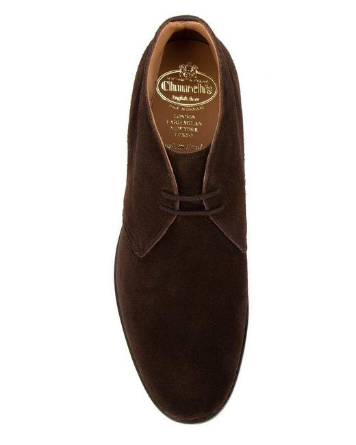 Church's Brown Lace-up Boots for men