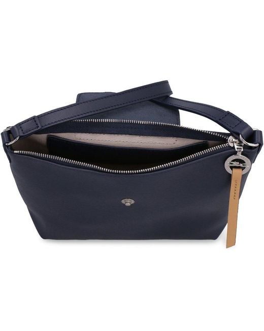 Longchamp Le Pliage City Crossbody Bag In Noir