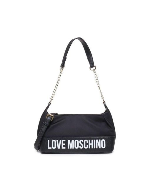 Love Moschino White Love Shoulder Bag