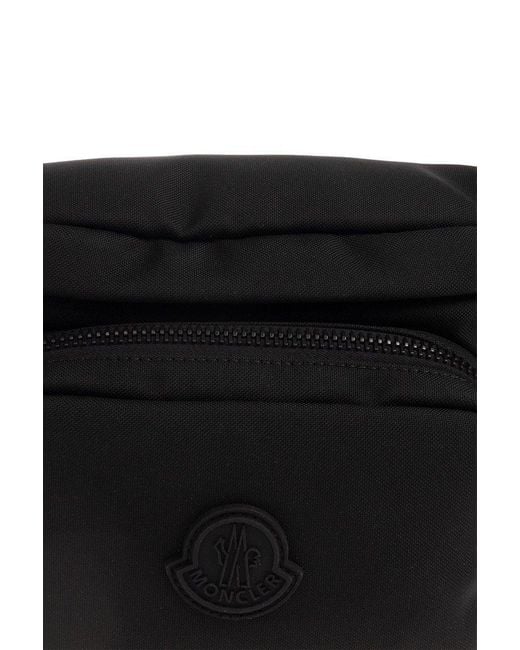 Moncler Black 'durance' Belt Bag, for men