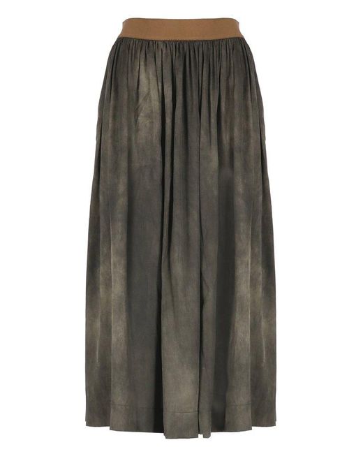 Uma Wang Gray Skirts Grey