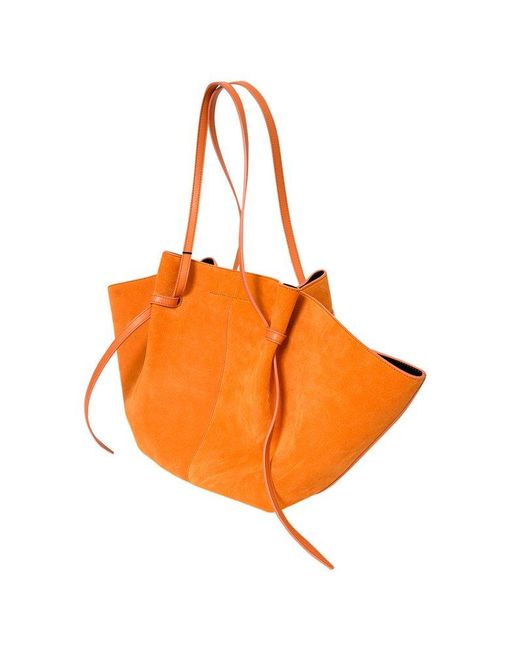 Yuzefi Orange Large Mochi Tote Bag