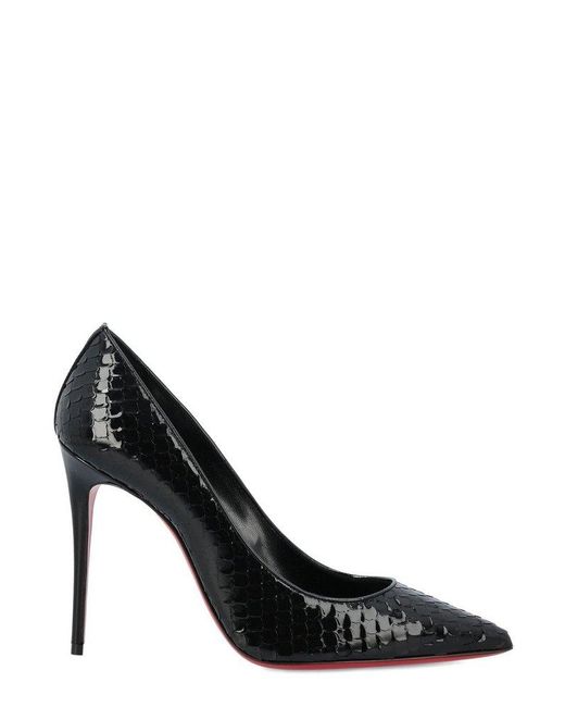 louboutin scarpin patent leather