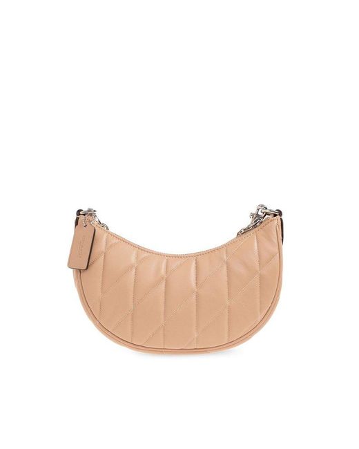 COACH Pink Mira Quilted Shoulder Bag