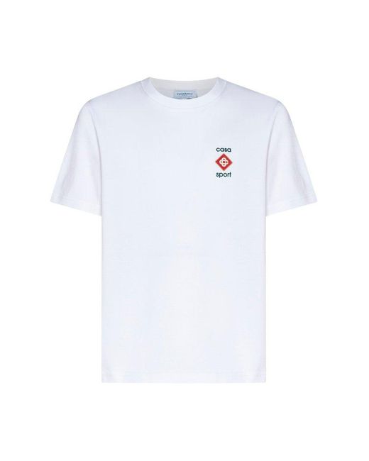 Casablancabrand White T-shirts And Polos for men