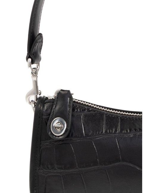 COACH 'swinger 20' Shoulder Bag in Black Lyst