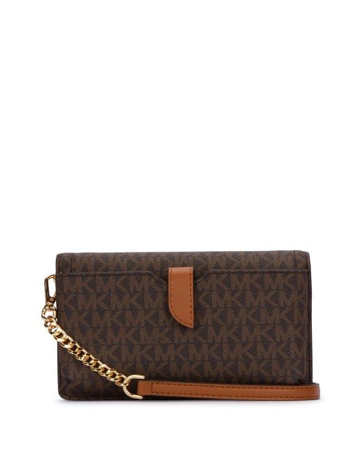 Michael kors monogram crossbody hot sale