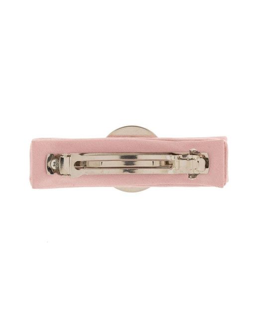 Versace Pink Hair Clip,