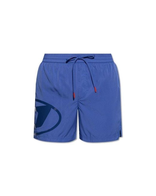 DIESEL Blue ‘Bmbx-Rio’ Swim Shorts, ' for men