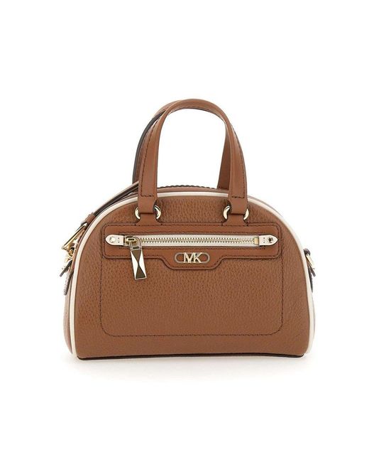 MICHAEL Michael Kors Brown Williamsburg Zipped Extra-small Crossbody Bag