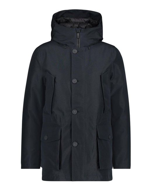Woolrich Black Mountain Hooded Padded Parka for men