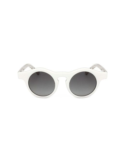 Lunettes De Soleil Kris Van Assche By Linda Farrow KVA13 003 - Multicolore Homme - Neuves