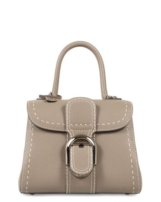 Delvaux Natural Brillant Mini Surpique Tote