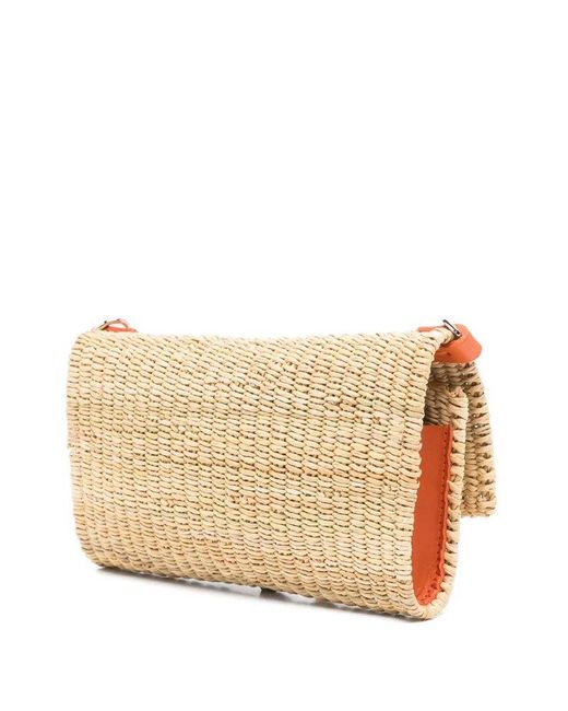 Muuñ Natural Fold-Over Clutch
