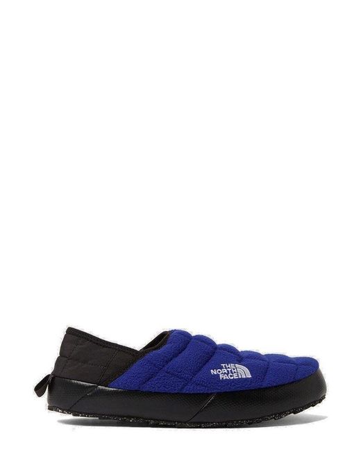 The North Face Thermoball Traction V Denali Slipon Mules in Blue for
