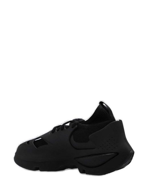 Adidas By Stella McCartney Black Sportswear Lace-Up Sneakers for men