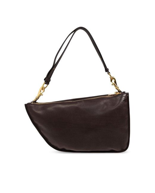 Burberry Brown Shoulder Bag Shield Twin