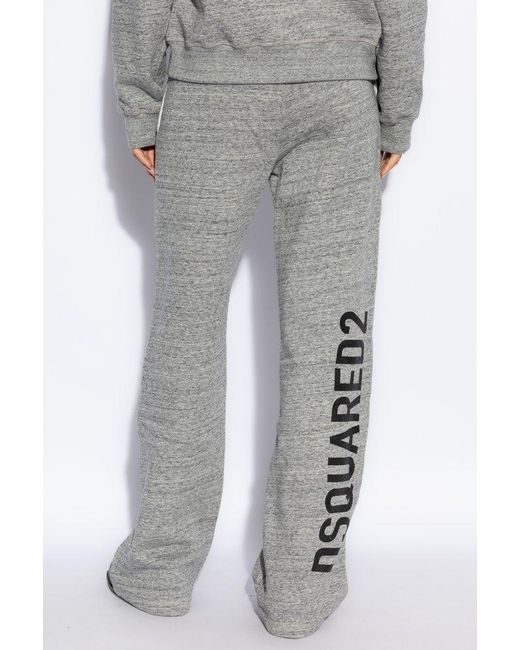 DSquared² Gray Sweatpants,