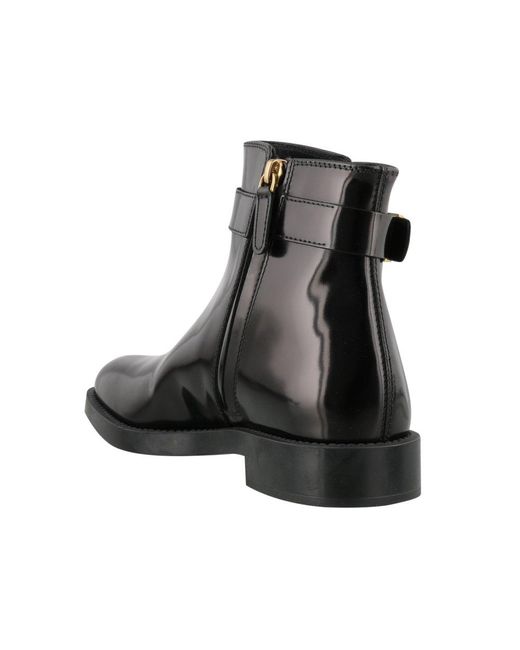 Tod's Black Timeless Ankle Boots