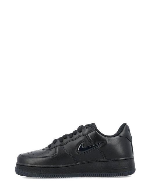 Nike Black Air Force 1 Retro Lace-up Sneakers
