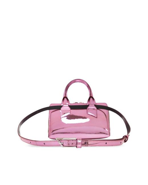 The Attico Pink Friday Mini Tote Bag