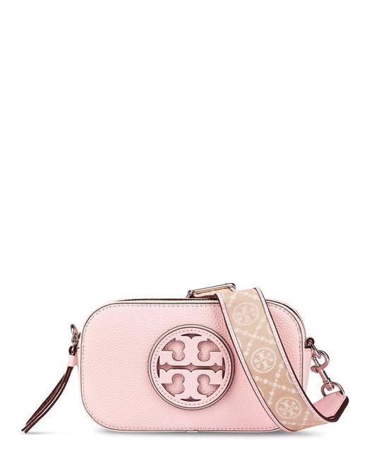 Tory Burch Pink Leather Crossbody Bag main image 1
