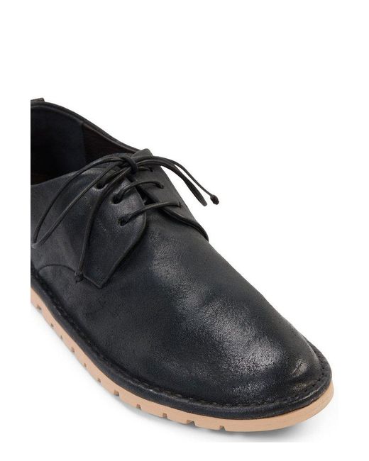 Marsèll Black Sancrispa Derby Shoes for men