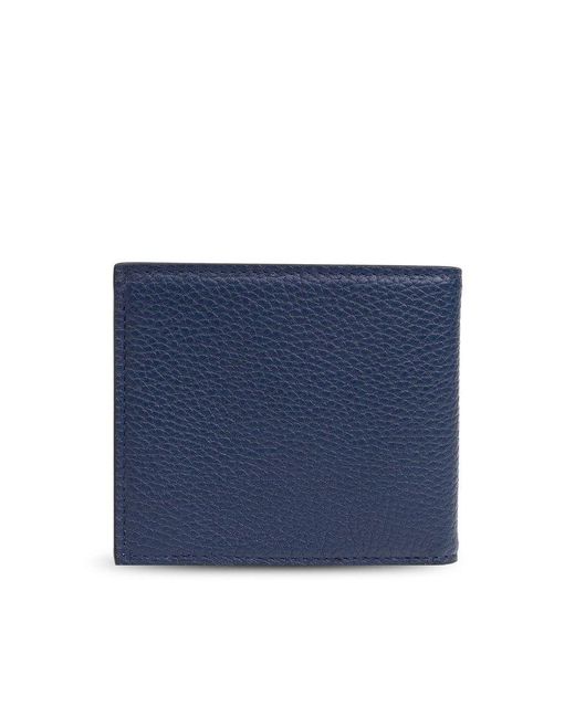 Gucci Blue Leather Wallet, for men