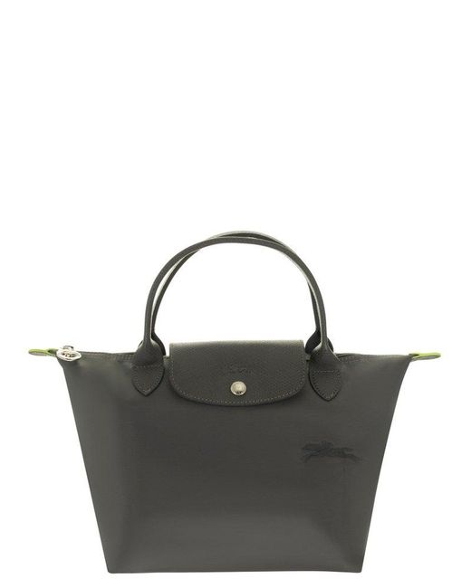 Longchamp Synthetic Le Pliage Small Top Handle Bag in Grey (Grey) Lyst UK