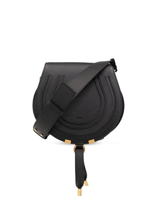 Chloé Black ‘Marcie Medium’ Shoulder Bag