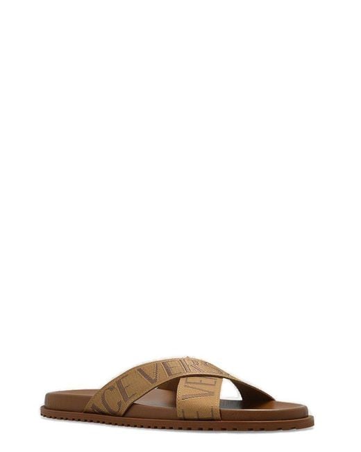 Versace Brown Sandals for men