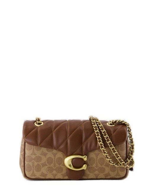 COACH Brown Shoulder Bags