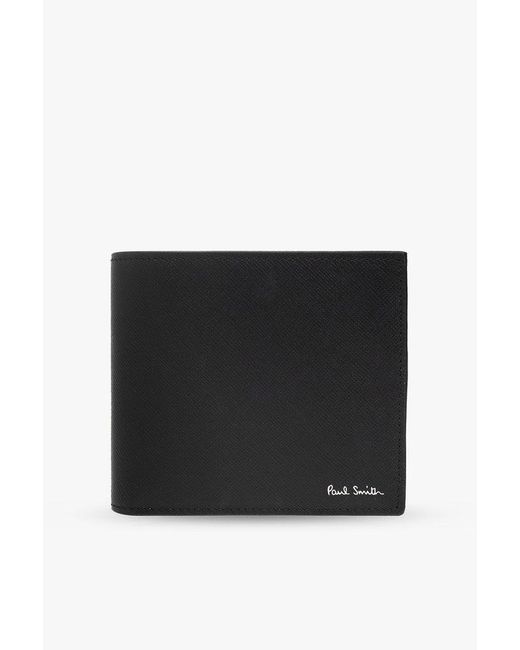 Paul Smith Black Leather Wallet for men