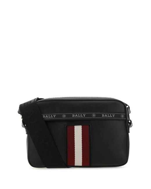 Bally Leather Hal Crossbody Bag in Black for Men Lyst Canada