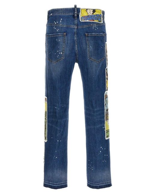 DSquared² Blue 642 Jeans for men