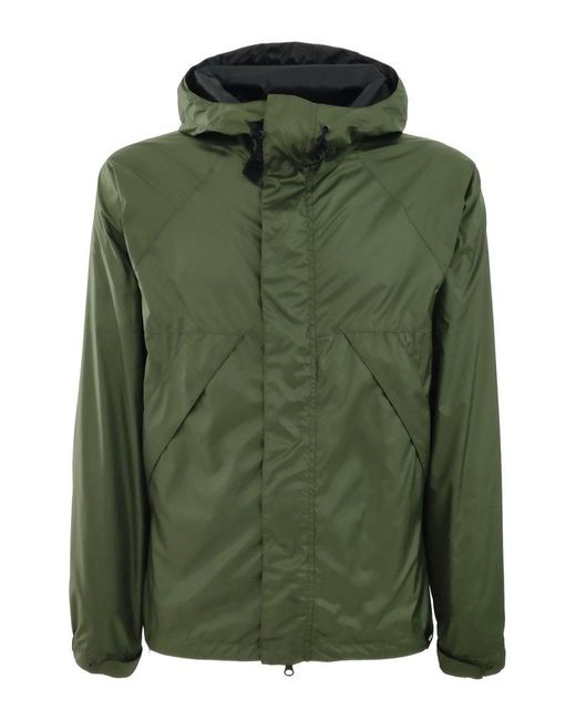 Aspesi Green Wintermoon Zip-Up Jacket