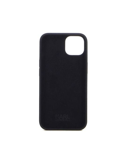 Karl Lagerfeld Iphone 13 Phone Case in Black | Lyst