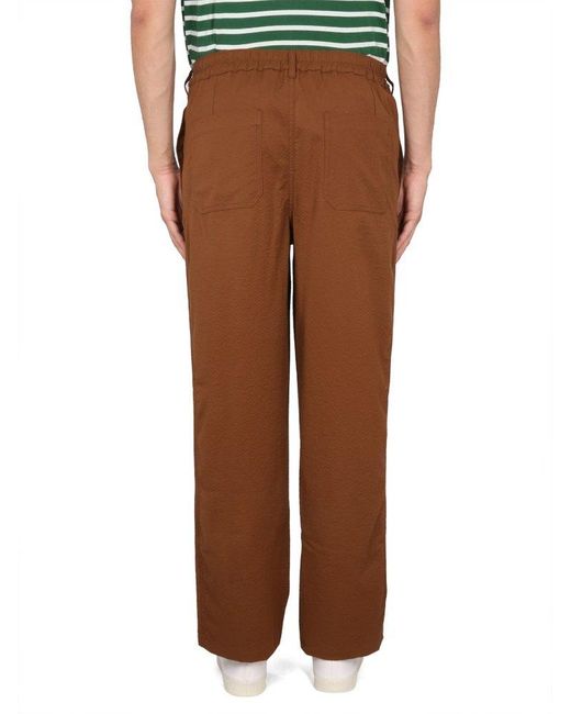 Howlin' By Morrison Brown Howlin Classic Buttoned Trousers for men