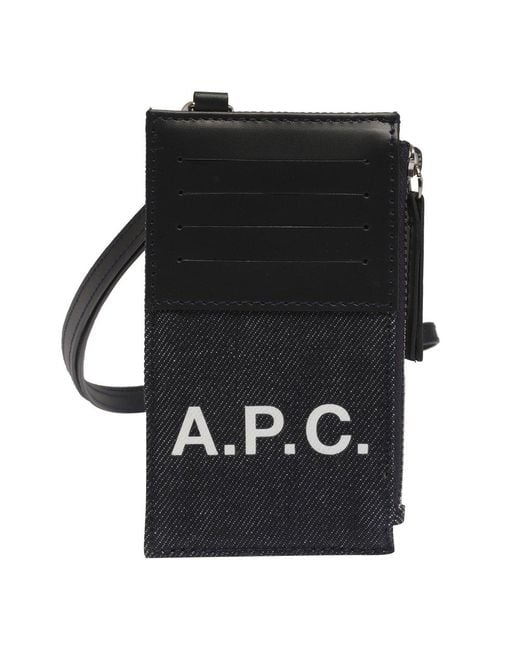 A.P.C. Axelle Cardholder in Black for Men | Lyst UK