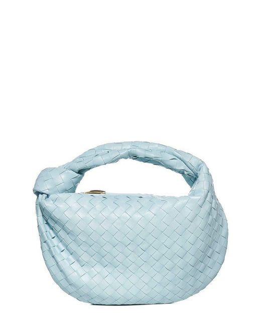 Bottega Veneta Blue Jodie Small Shoulder Bag