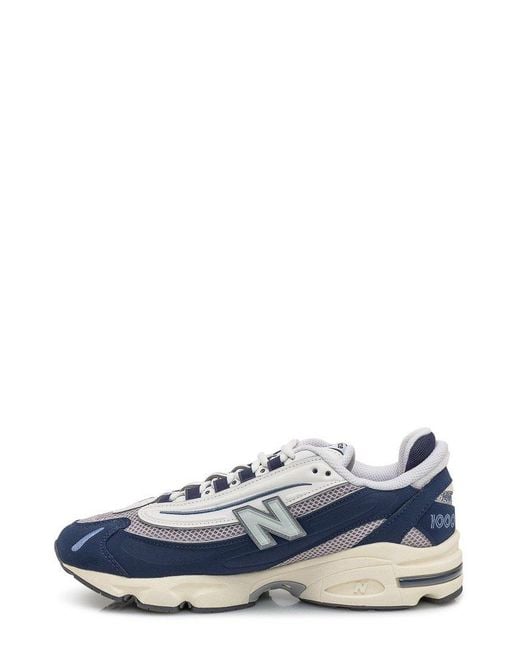 New Balance Blue 1000 Lace-Up Sneakers for men