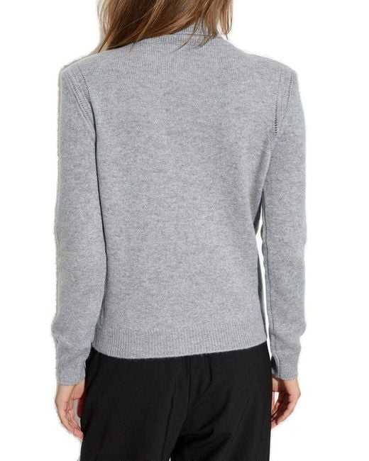 Tom Ford Gray Cashmere Turtleneck