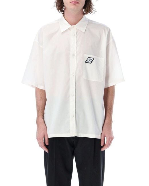 Ambush Buttons Bowling Shirt in White for Men | Lyst