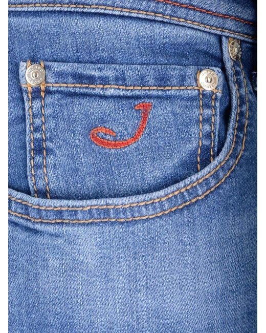 Jacob Cohen Blue Nick Limited Edition Selvedge Denim Jeans for men