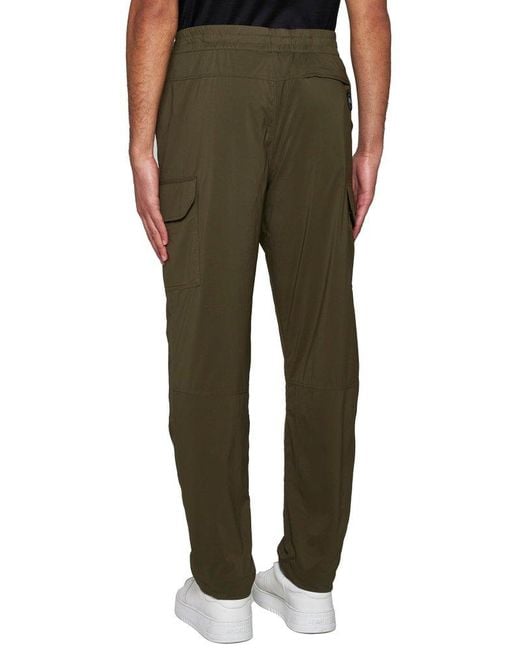 Canada Goose Green Tapered-leg Drawstring Trousers for men