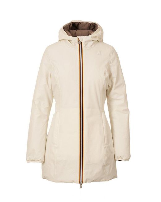 K-Way Natural Denise St Warm Reversible Jacket
